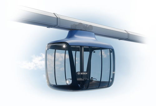 博世推出迷你空鐵 用創新上下車方式，劍指公共交通痛點
