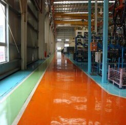 廣西繡林交通設備有限責任公司 環氧防靜電薄涂地坪產品解析與高清視覺呈現